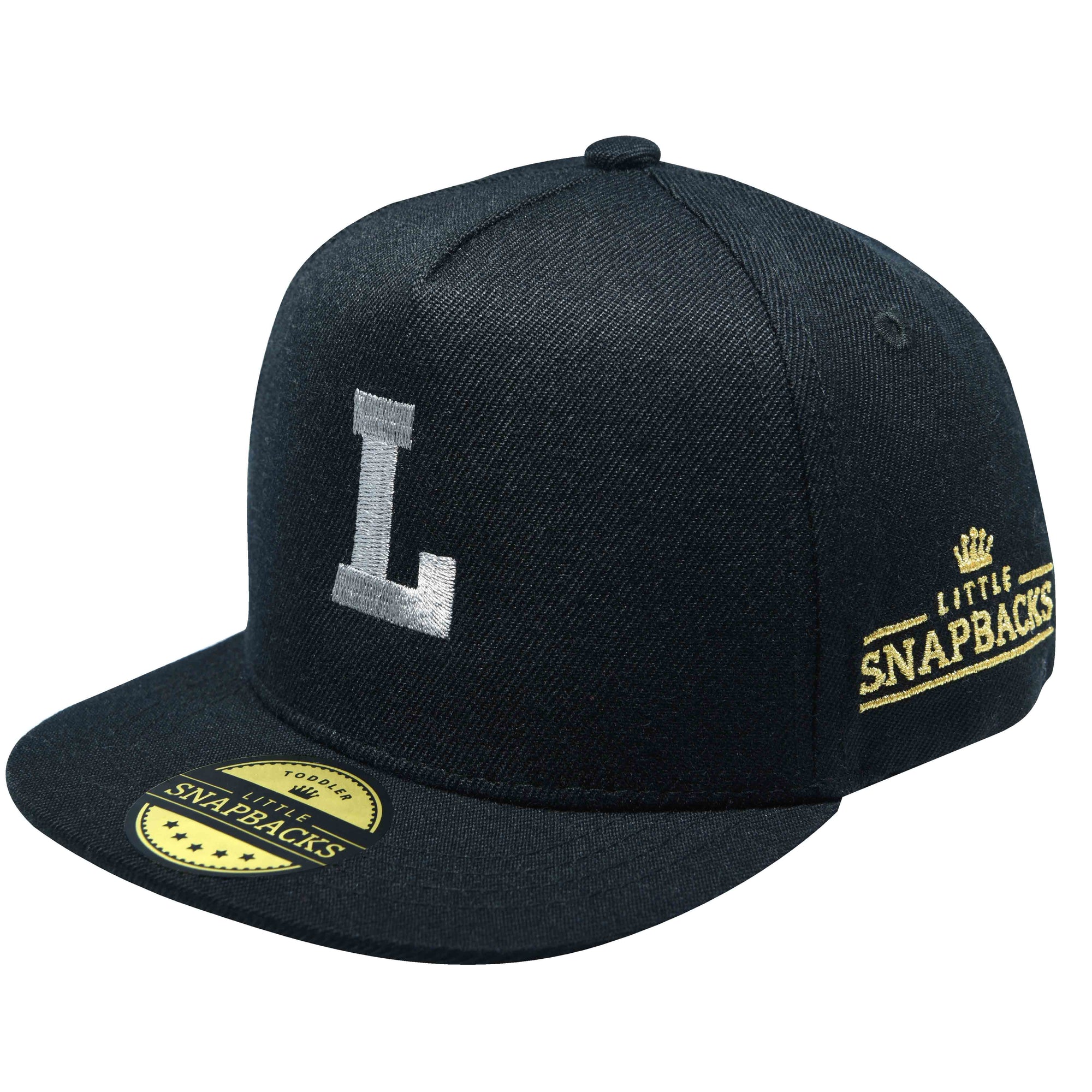 Black Snapback, Grey Cloud Thread