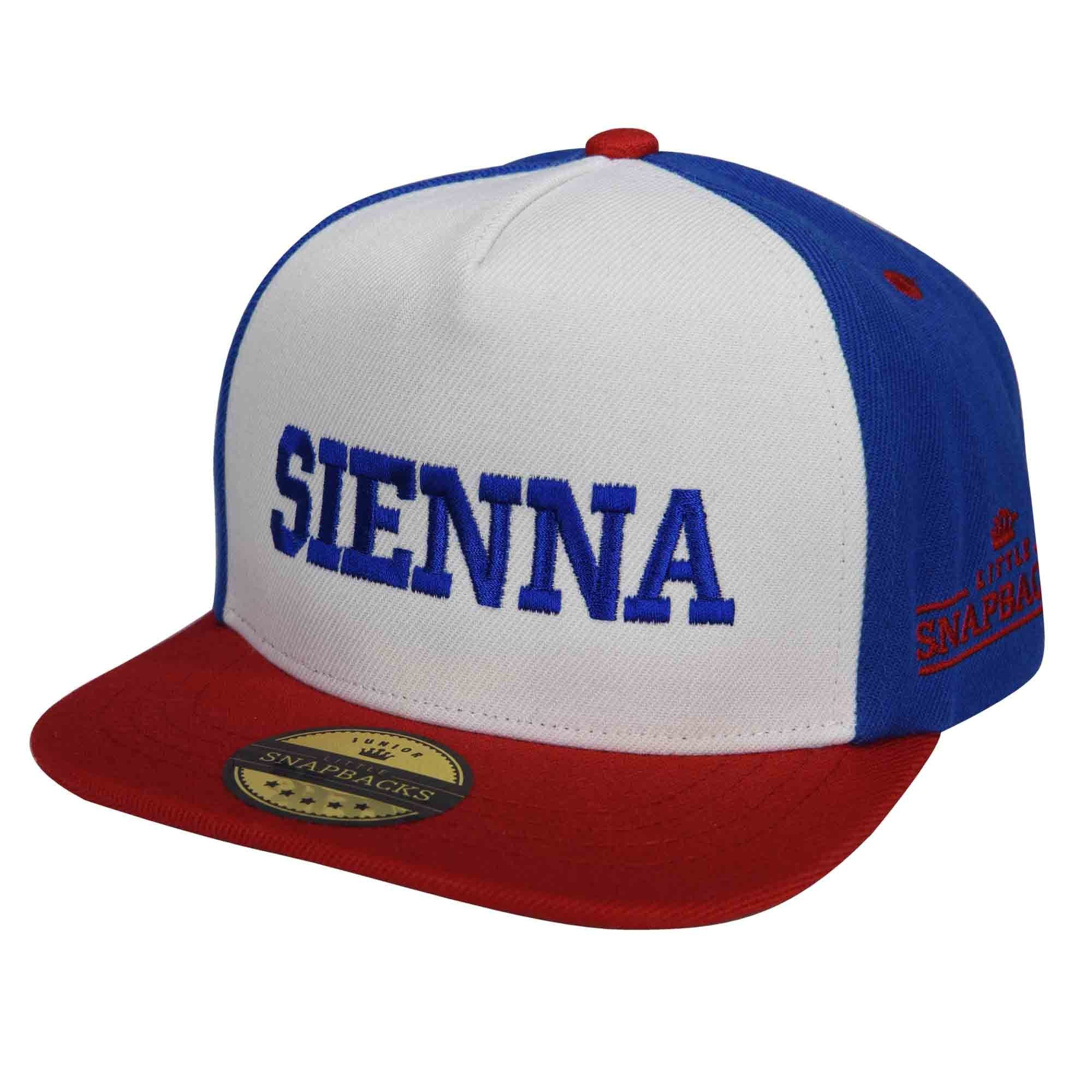 Personalised Kids Snapback - Royal Blue Thread