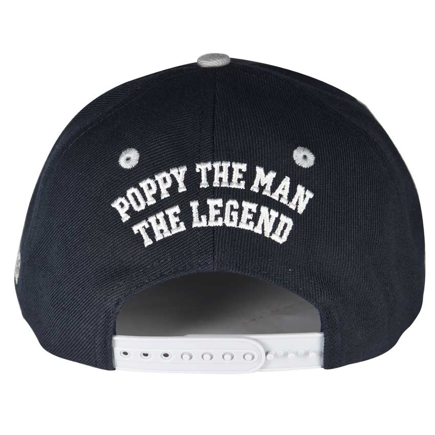Matching Adult Navy & Grey Snapback