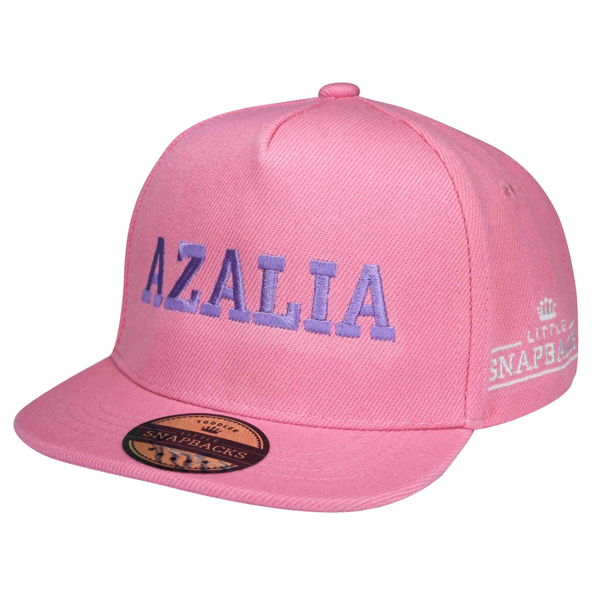 Pink Snapback, Lavender Thread