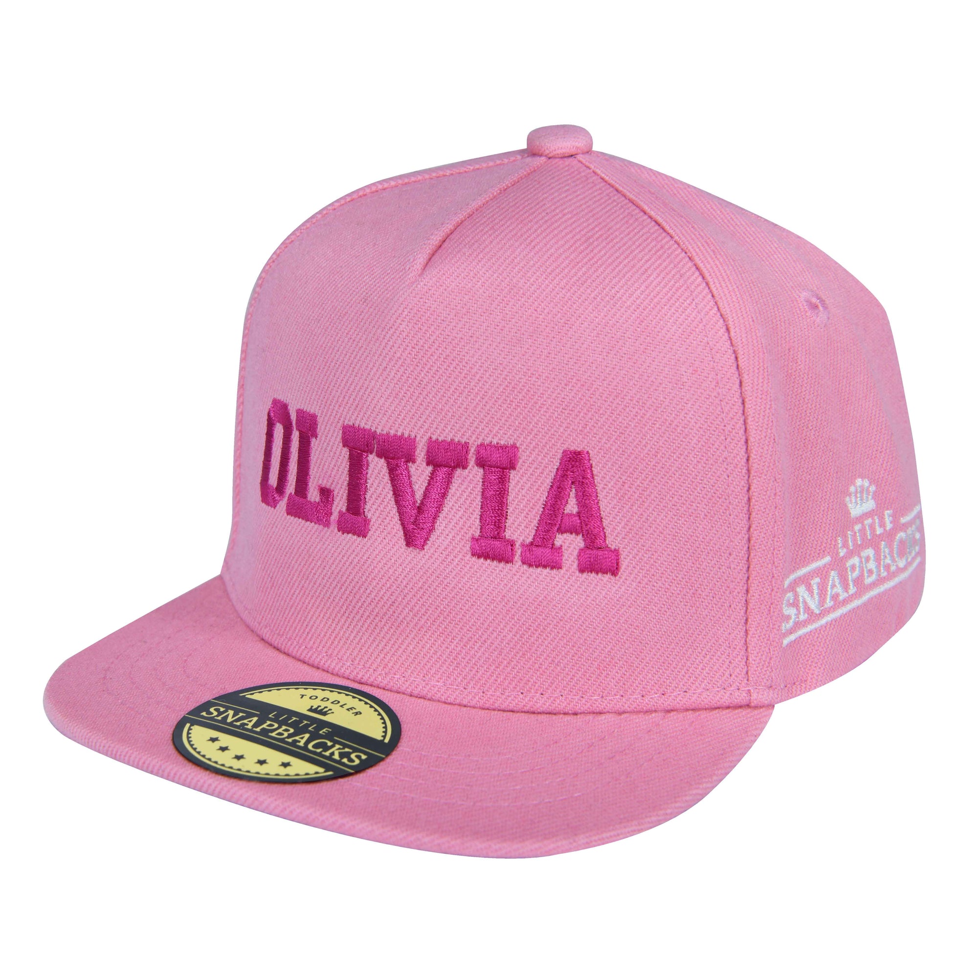 Pink Snapback, Hot Pink Thread