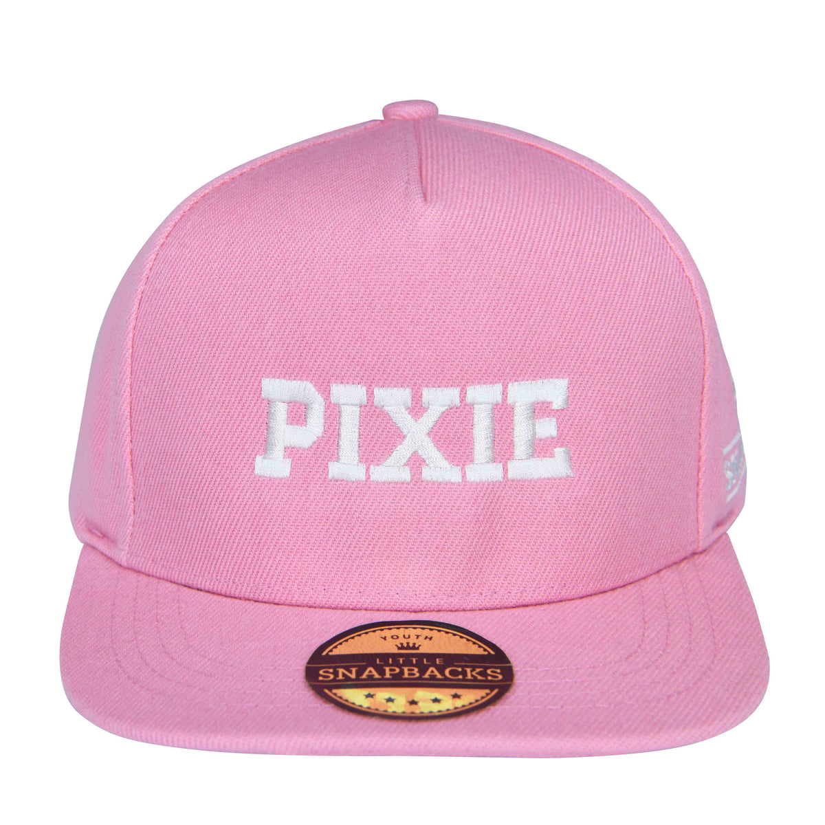 Pink Snapback, White Thread