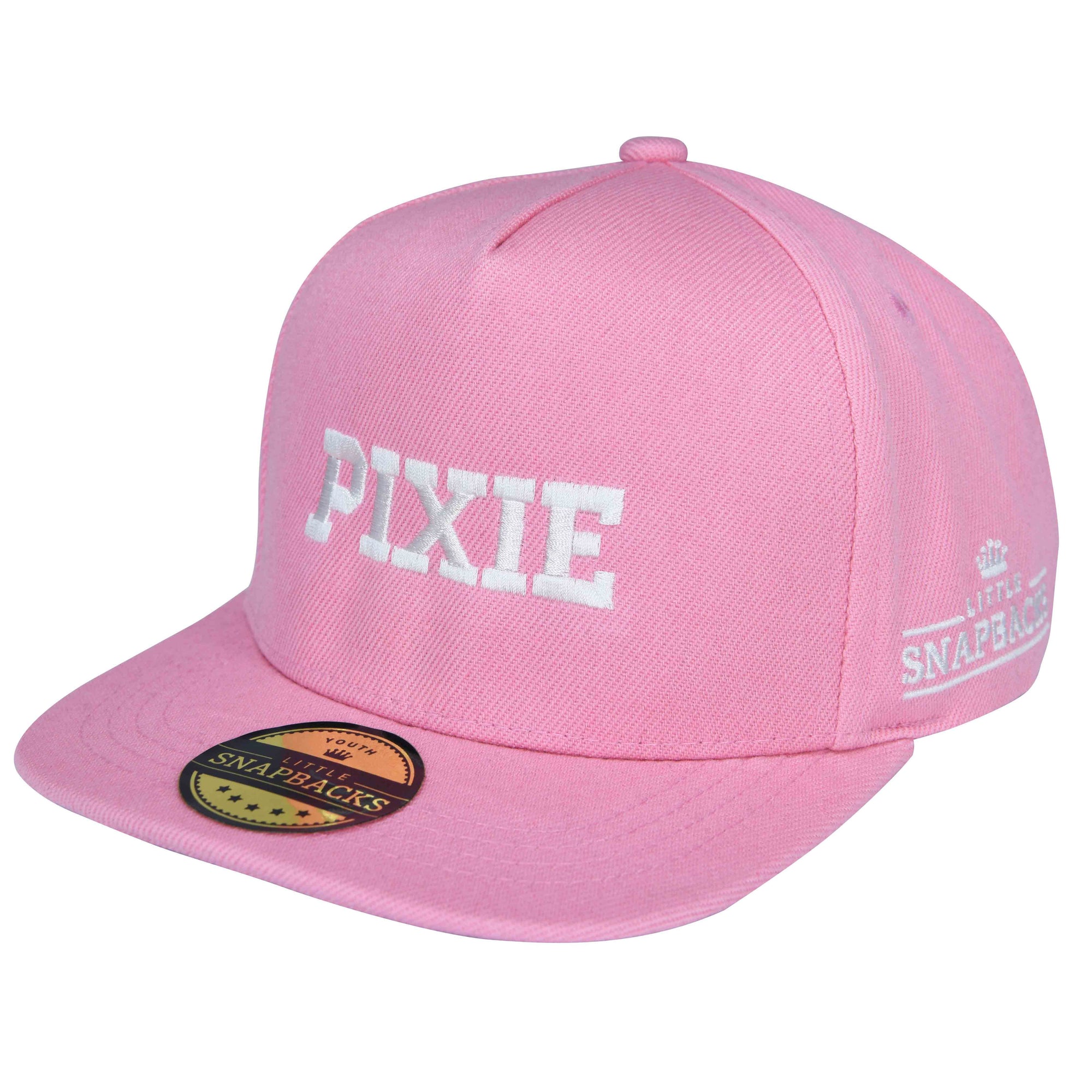 Pink Snapback, White Thread