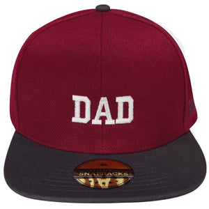 Personalised DAD hats - Matching adult and kids range