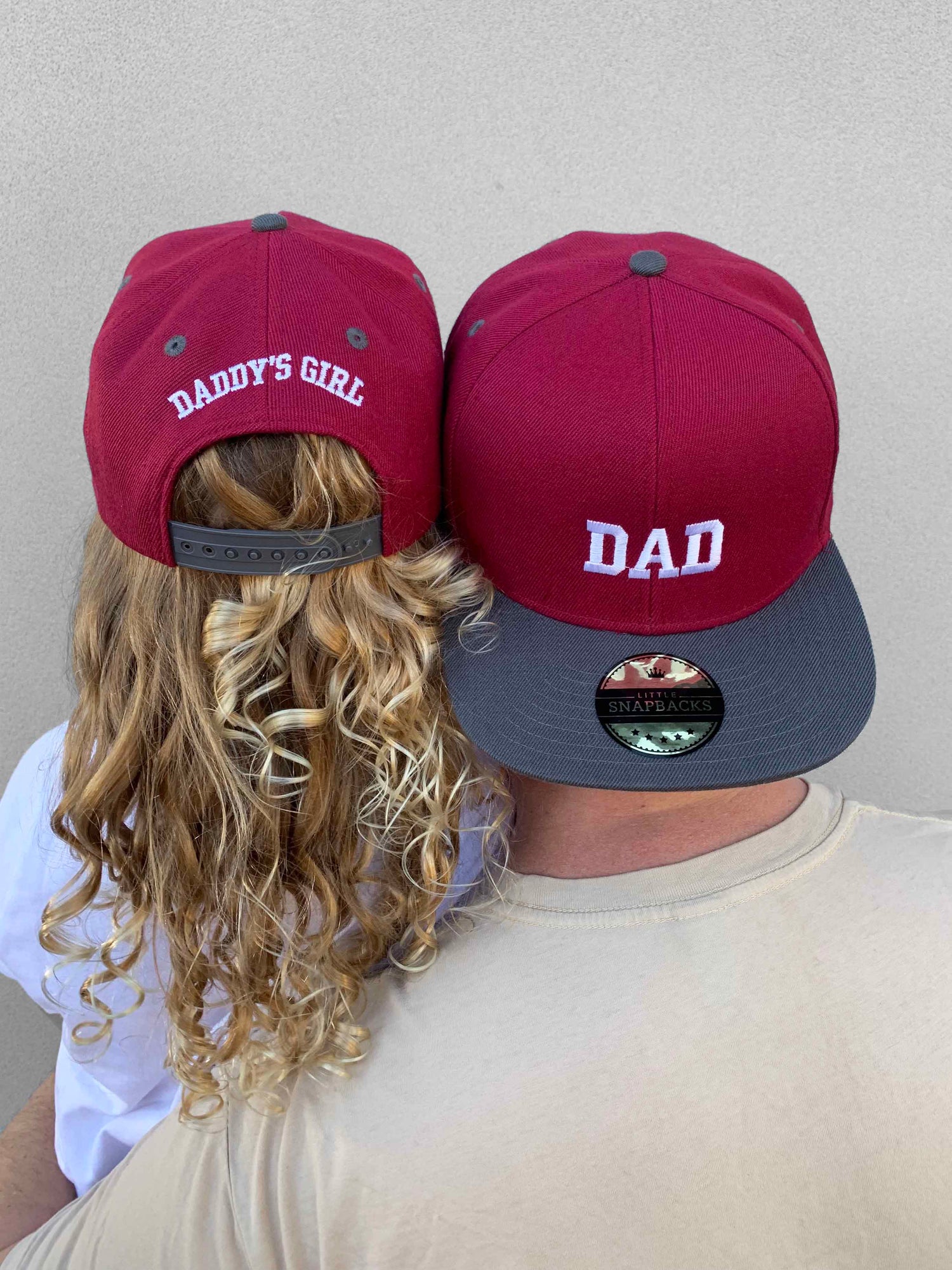 Matching Daddy Daughter hats - Daddys girl - Fathers Day Gifts