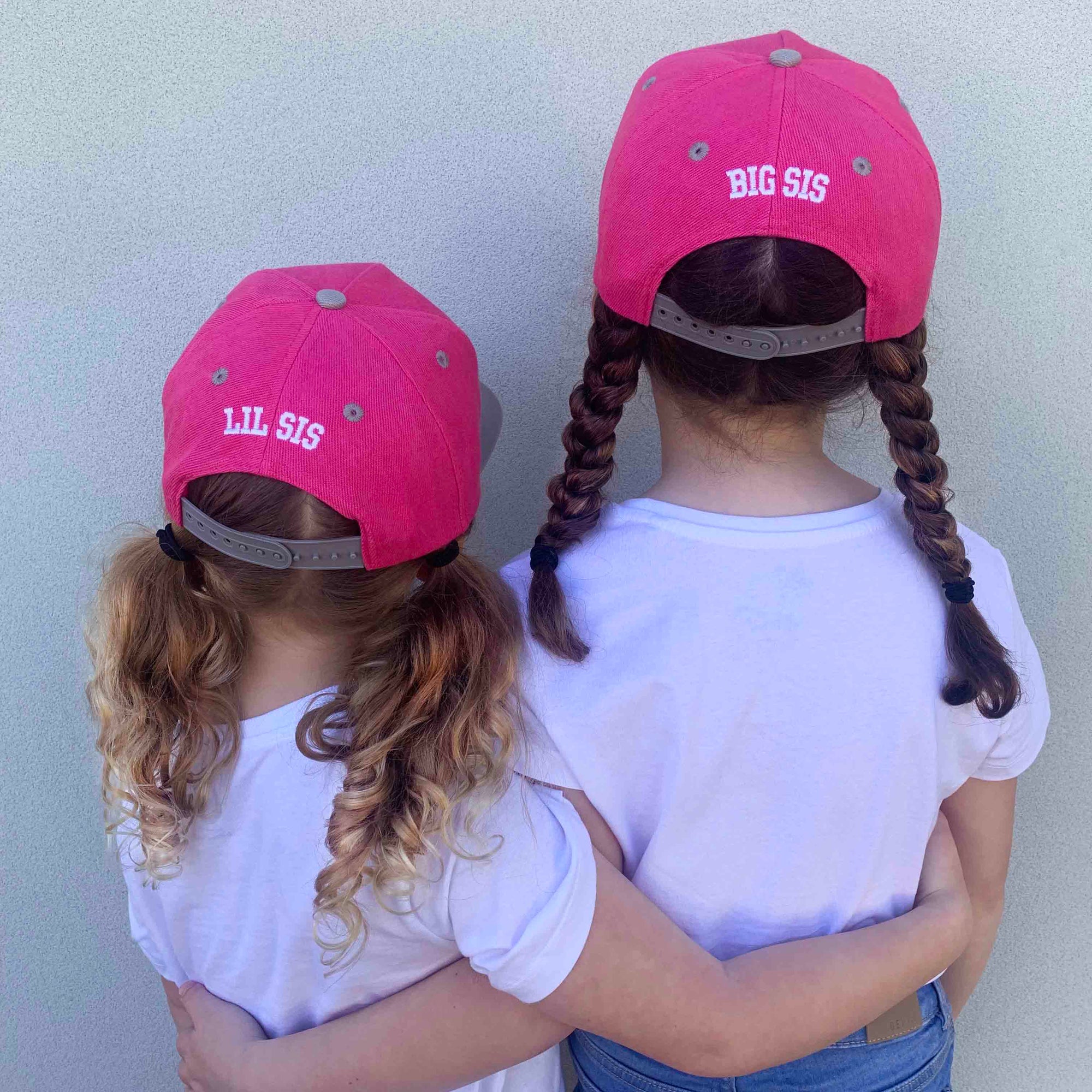 BIG SISTER LITTLE SISTER - Matching Hats - Personalised Gifts