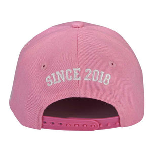 Pink Snapback, Back Embroidery, SINCE 2018