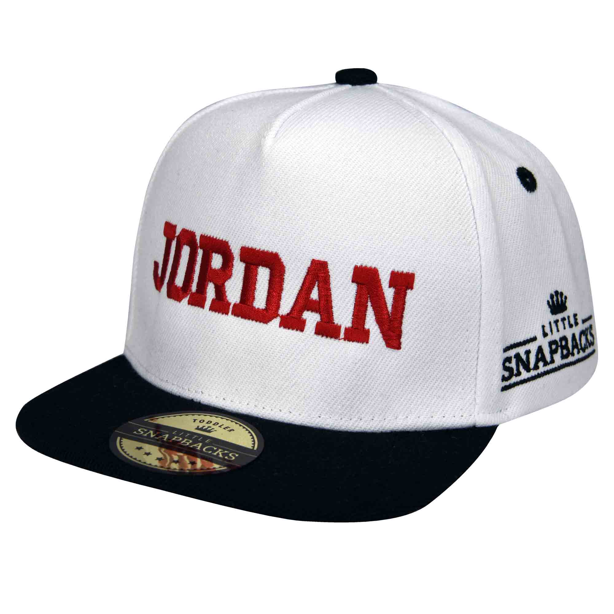 White Snapback, Ruby Red Thread